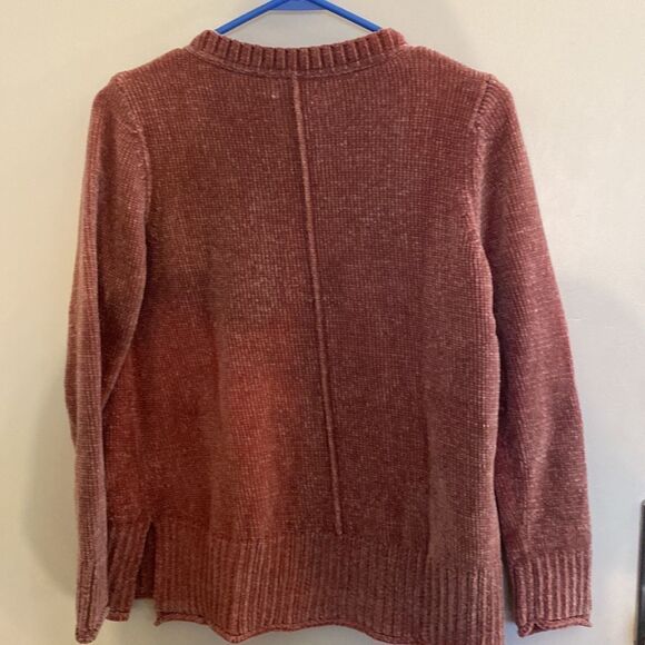 Style & Co Petite Small sweater in baroque mauve - Picture 5 of 6